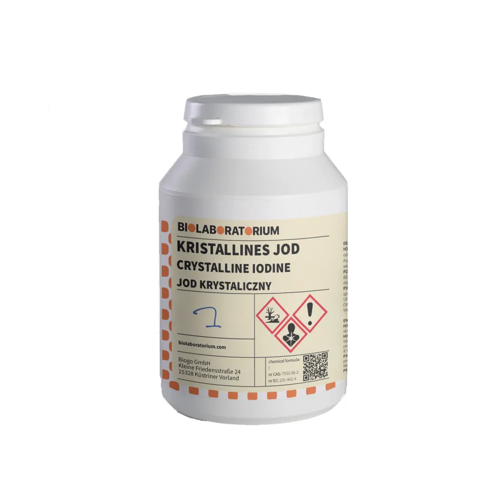 Kristályos Jód 100g BIOLABORATORIUM