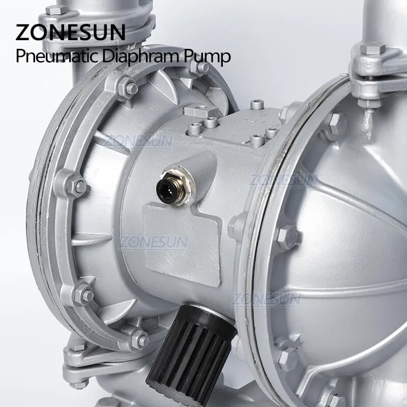 ZS-QBY-K25 Kína Mini levegővel működtetett pneumatikus szivattyúk membrános vízszivattyú