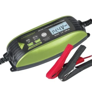 Mikroprocesszoros egyenirányító 6V / 12V - 2A / 4A, 1.2-120 Ah, IP65 akkumulátorokhoz