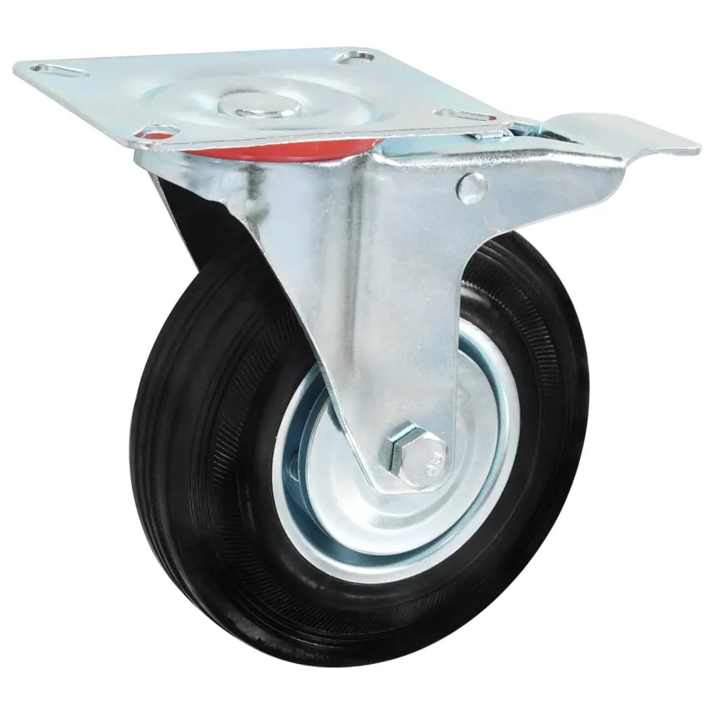 vidaXL 8 db görgő 125 mm