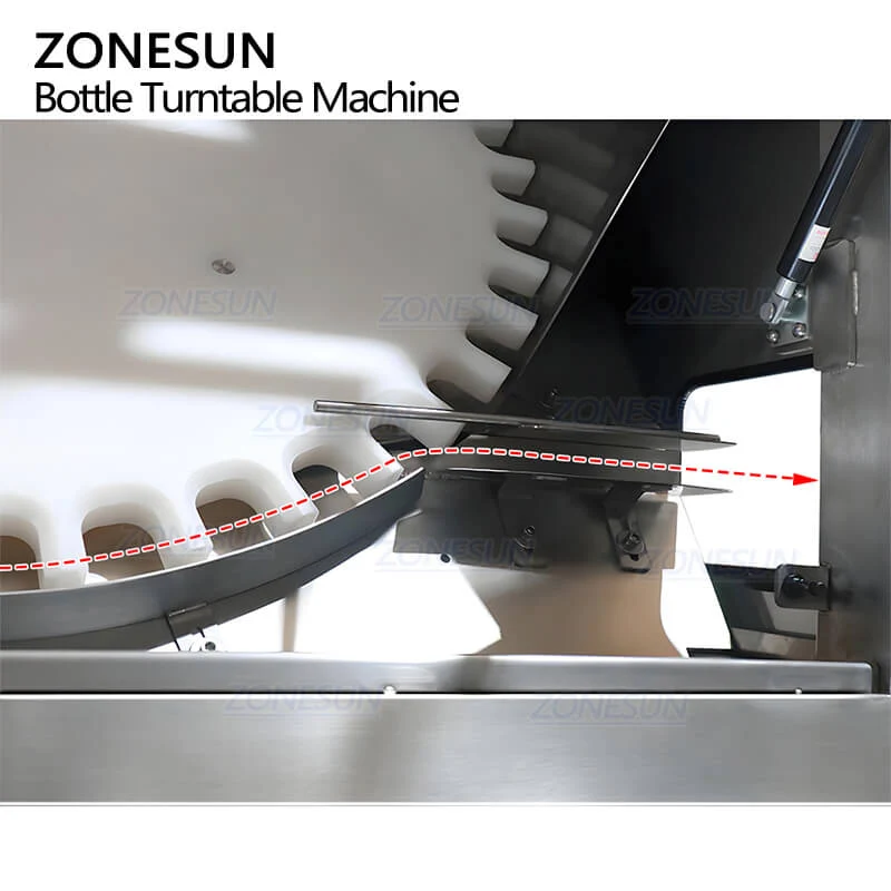 ZONESUN ZS-LP150 Teljesen automata kerek forgó műanyag palack Unscrambler válogató forgótányér