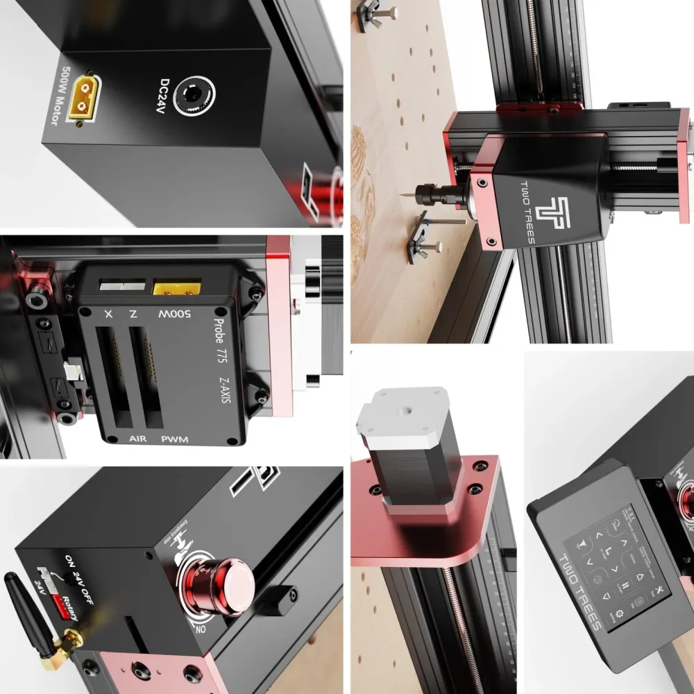 Két Fa TTC-450 Pro CNC 460*460*80mm