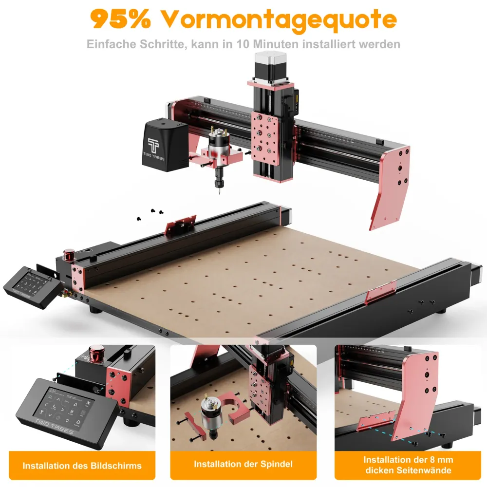 Két Fa TTC-450 Pro CNC 460*460*80mm