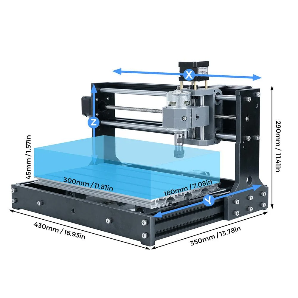 TwoTrees TTC3018S CNC gép