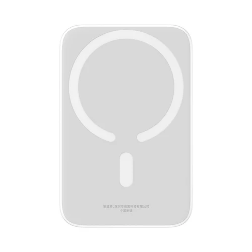 Baseus Magnetic Mini Air PPCXM06A 6000 mAh 20 W USB-C külső akkumulátor - Fehér