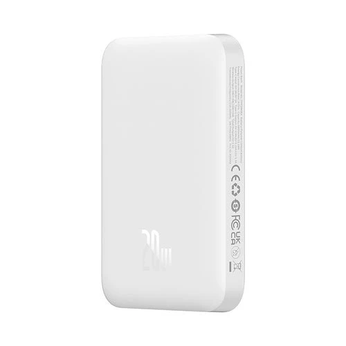 Baseus Magnetic Mini Air PPCXM06A 6000 mAh 20 W USB-C külső akkumulátor - Fehér
