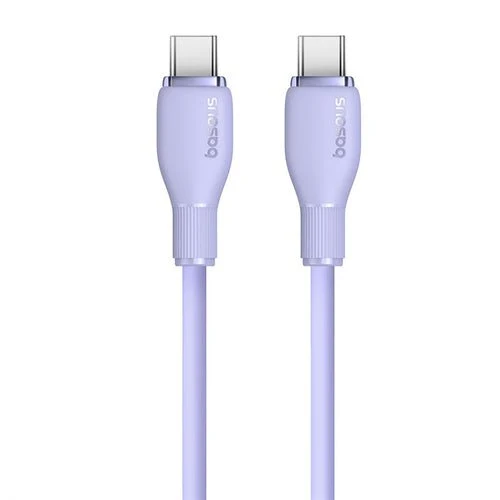 Baseus Pudding 100W USB-C - 2m USB-C kábel - Lila