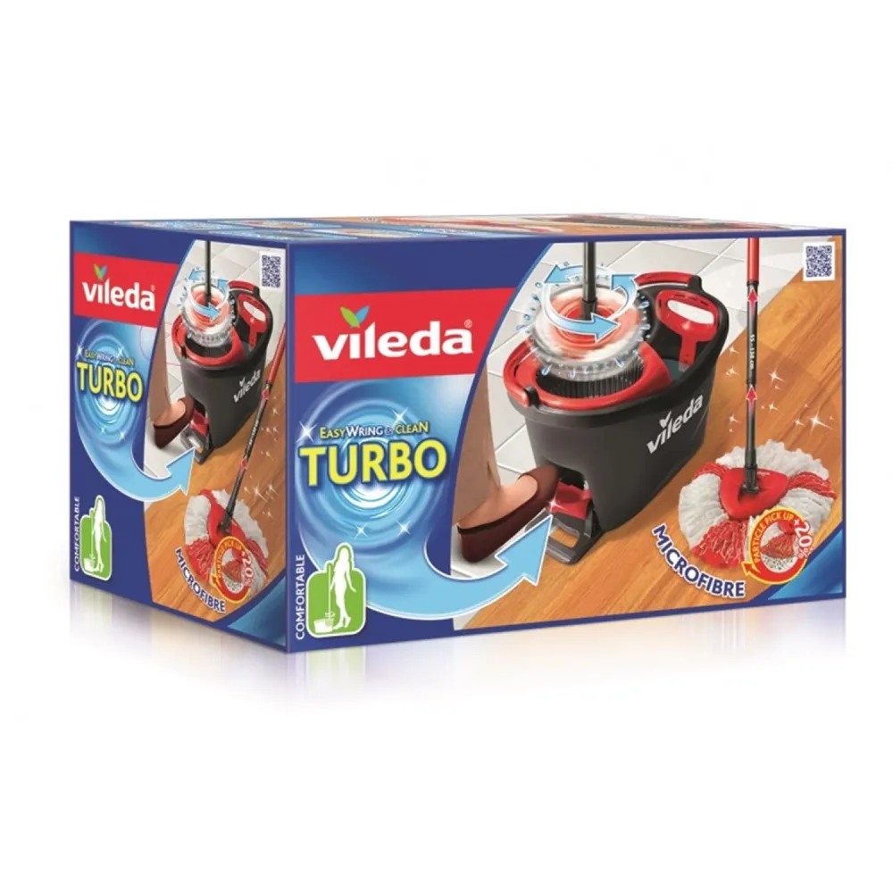 Forgó MOP VILEDA Easy Wring és Clean TURBO szett vödörfej