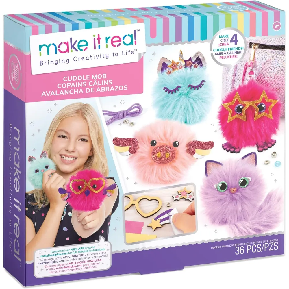 Make it Real kulcstartó készlet - Fluffy Friend