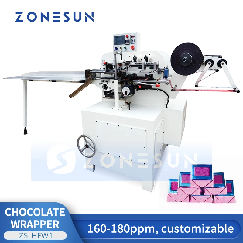 ZONESUN ZS-CWM1 Chocolate Wrapper | High-Speed Horizontal Flow Packaging